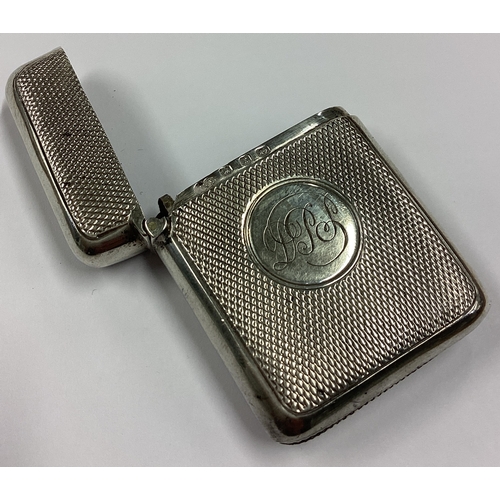 174 - An Edwardian silver vesta case. Birmingham 1901. Approx. 31 grams. Est. £15 - £20.