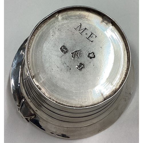 188 - An 18th Century silver cream pail. London 1753. By George Greenhill Jones. Approx. 71 grams. Est. £3... 