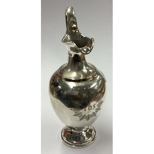 235 - A Victorian silver communion flagon. London 1886. By ECH. Approx. 72 grams. Est. £100 - £150.