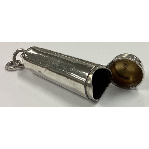 242 - A Victorian silver cheroot case. Birmingham 1899. Approx. 9 grams. Est. £20 - £30.