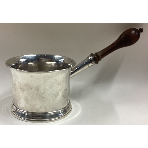 251 - A large George III silver brandy pan. Marked to base. London 1778. By Charles Wright. Approx. 180 gr... 