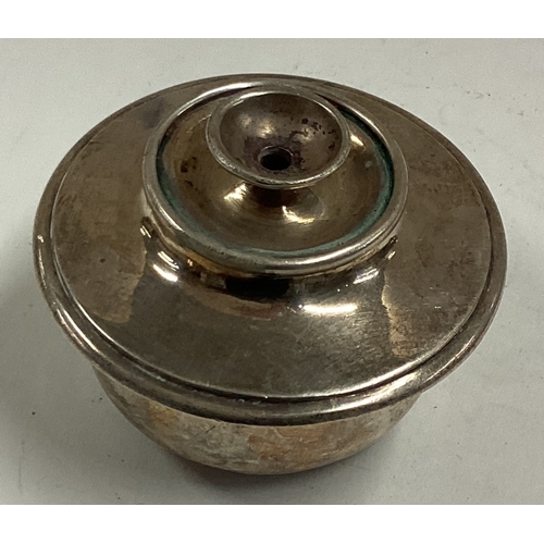 279 - A Victorian Scottish silver kettle burner. Approx. 83 grams. Est. £80 - £120.