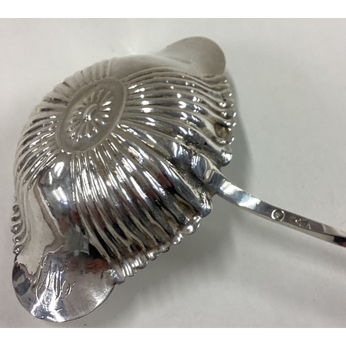 320 - A large 19th Century French silver toddy ladle. Marked 950 Standard. Approx. 49 grams. Est. £60 - £8... 