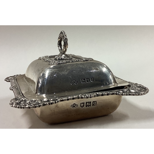 323 - A rare silver toy entrée dish and cover. London 1915. By Elkington & Co. Approx. 109 grams. Est. £10... 