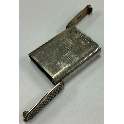 373 - A Victorian silver vesta case. London 1893. By Sampson Mordan & Co. Approx. 25 grams. Est. £100 - £1... 