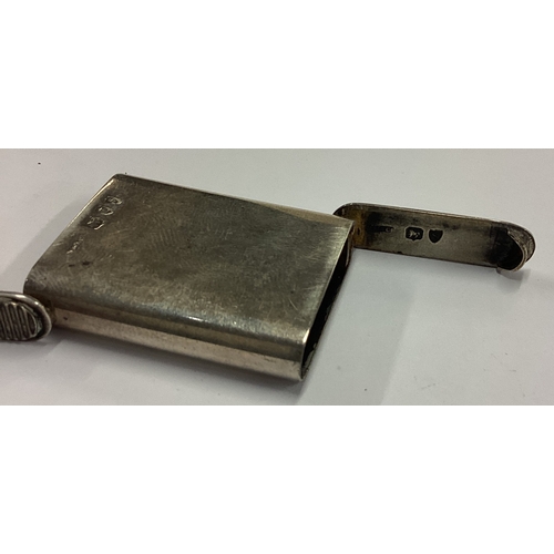 373 - A Victorian silver vesta case. London 1893. By Sampson Mordan & Co. Approx. 25 grams. Est. £100 - £1... 