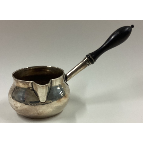 739 - A good Victorian silver brandy pan. London. By WC. Approx. 75 grams. Est. £40 - £60.