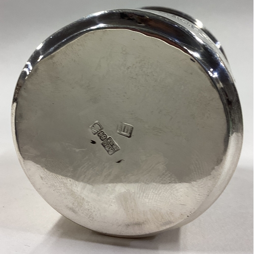 240 - A Russian silver beaker with engraved decoration. Fully marked. Dated 1893. Approx. 89 grams. Est. £... 