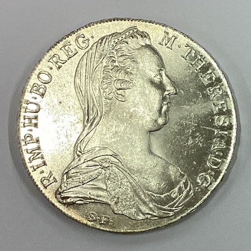 273 - An unusual silver coin. Approx. 29 grams. Est. £20 - £30.