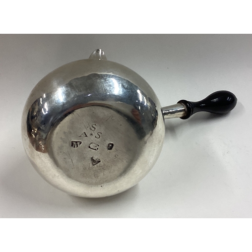 400 - A George II silver brandy pan. London 1727. Approx. 90 grams. Est. £300 - £400.