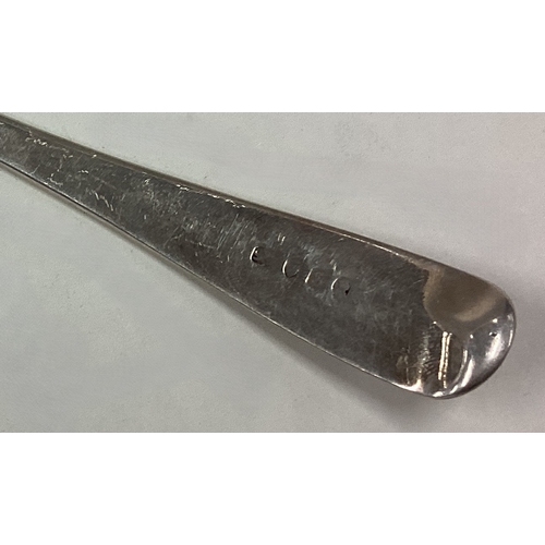 467 - A George III silver soup ladle. London 1793. Approx. 100 grams. Est. £100 - £150.