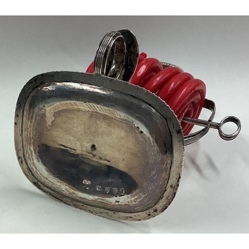 485 - A 19th Century George III silver wax jack. London 1808. Approx. 180 grams of gross weight. Est. £400... 