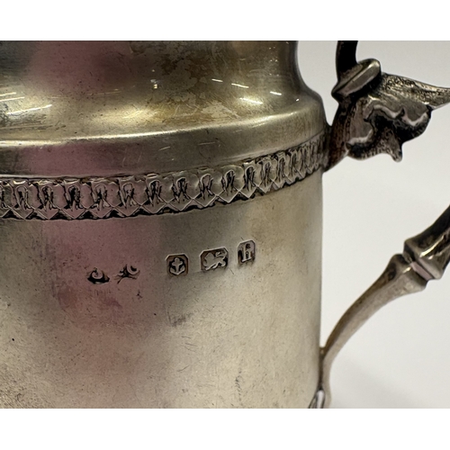 624 - A silver christening mug. Birmingham 1907. Approx. 68 grams. Est. £60 - £80.