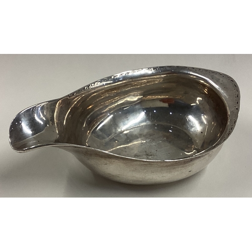 376 - A George III silver pap boat. London 1800. By Robert Hennell. Approx. 63 grams. Est. £80 - £120.