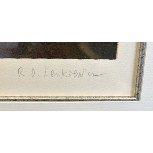 118 - ROBERT LENKIEWICZ: (British, 1941 - 2002): A framed and glazed limited edition print entitled 'the p... 