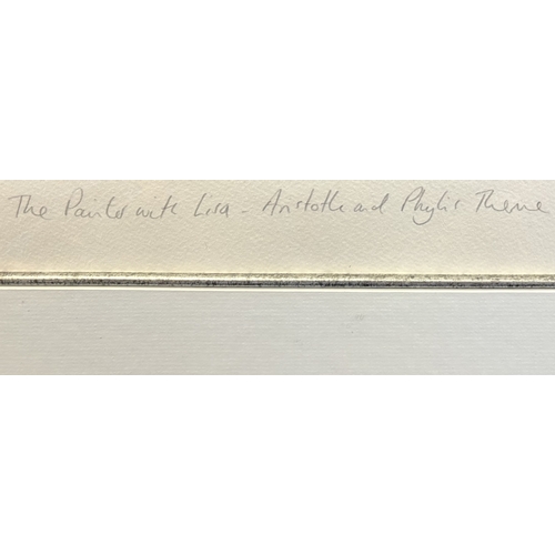 118 - ROBERT LENKIEWICZ: (British, 1941 - 2002): A framed and glazed limited edition print entitled 'the p... 