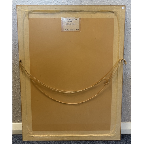 124 - MILDRED ANNE BUTLER: (Irish, 1858 - 1941): A gilt framed and glazed watercolour entitled 'The Bed of... 