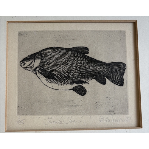 145 - A Limited-Edition book plate print entitled 'Female Tench' from 'The Diary and Observations of a Ten... 