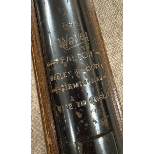 150 - A 1960s Webley Falcon .22 cal Air Rifle. Est. £20 - £30.