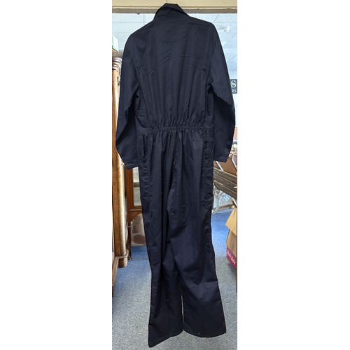 153 - A reproduction WW2 Luftwaffe mechanic's boiler suit. Est. £10 - £20.
