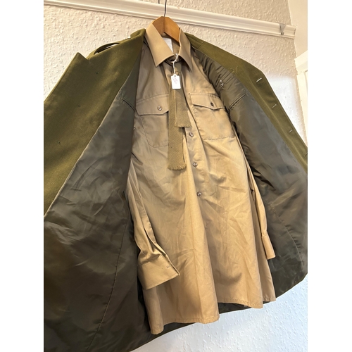 170 - A Royal Artillery No.2 dress uniform including trousers, shirt and tie. Est. £20 - £30.