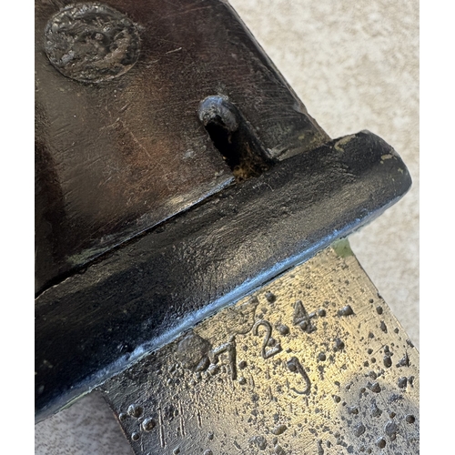 174 - A WW2 Nazi K98 bayonet with scabbard. Est. £30 - £40.