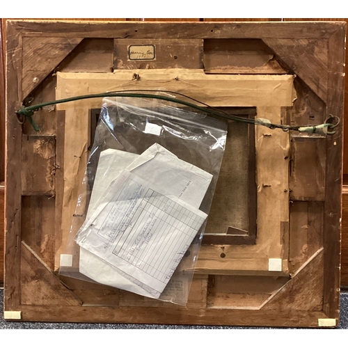 36 - JOHN FREDERICK HERRING JUNIOR (British, 1815 -1907): A gilt framed and glazed oil on canvas depictin... 