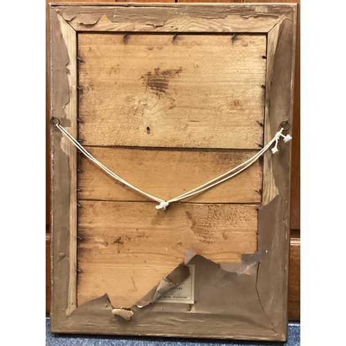 4 - ALFRED LEYMAN: (British, 1856 - 1933): A gilt framed and glazed watercolour entitled 'The Butterwalk... 