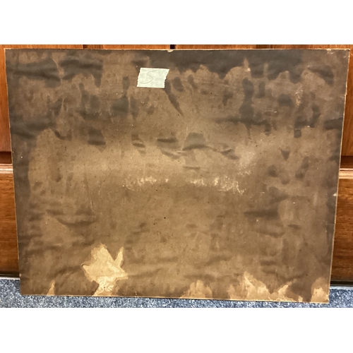 5 - WILLIAM BEATTIE BROWN: (Scottish, 1831 - 1909): An unframed watercolour depicting a highland view. S... 