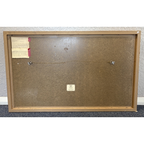 67 - WALTER STUART LLOYD: (British, 1879 - 1929): A gilt framed and glazed watercolour depicting boats on... 