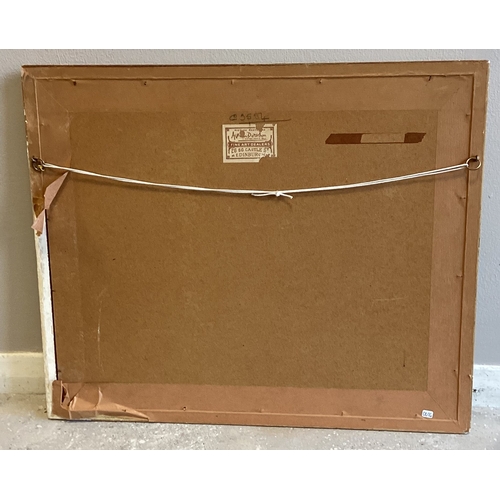 80 - WILLIAM BENNETT: (British, 1811 - 1871): A framed and glazed watercolour depicting a woodsman. Signe... 