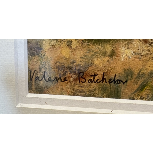 84 - VALERIE BATCHELOR: (British, b. 1932): Two gilt framed and glazed watercolours. Signed. Approx. Est.... 