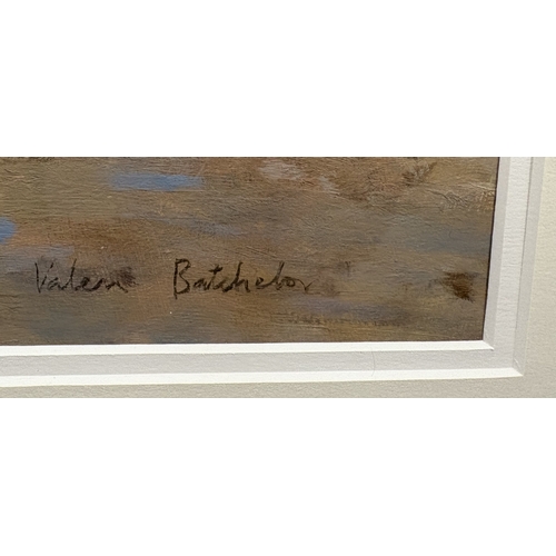 84 - VALERIE BATCHELOR: (British, b. 1932): Two gilt framed and glazed watercolours. Signed. Approx. Est.... 