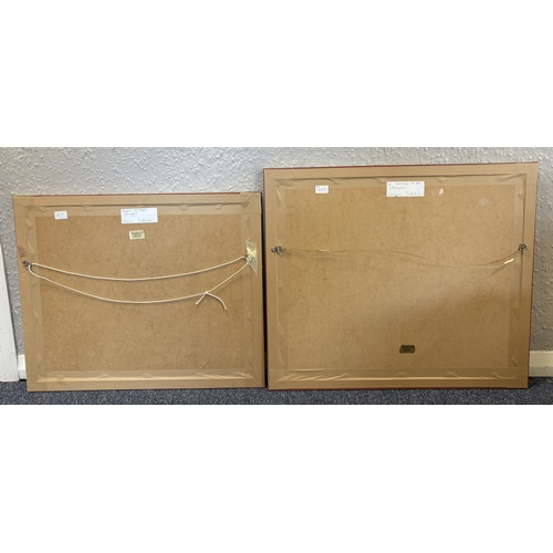 84 - VALERIE BATCHELOR: (British, b. 1932): Two gilt framed and glazed watercolours. Signed. Approx. Est.... 