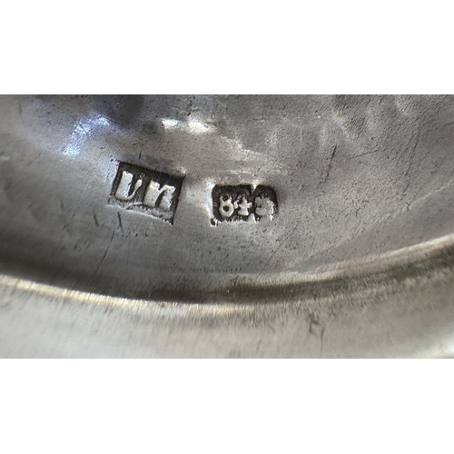 11 - A 19th Century Russian Judaica silver goblet. Dated 1885. Approx. 89 grams. Est. £120 - £150.