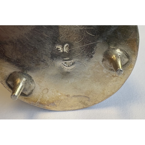 2 - A miniature Continental silver ewer of tapering form decorated with figures. Approx. 28 grams. Est. ... 