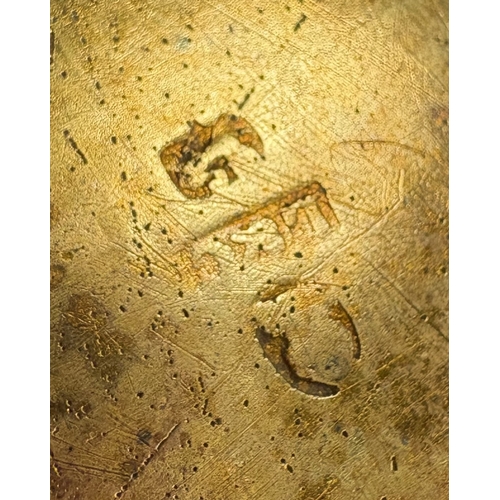 190 - A George III silver snuff box with bright-cut decoration to hinged cover. Birmingham, circa 1800. By... 