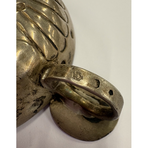 209 - A 19th Century French silver wine taster decorated with original owner's initials to handle. Approx.... 