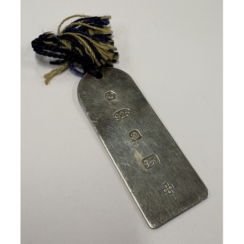 435 - A silver bookmark. Sheffield 2000. Approx. 26 grams. Est. £80 - £120.