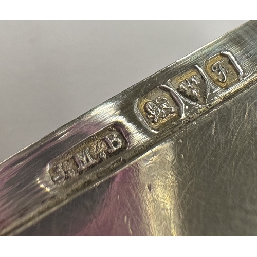 447 - CHESTER: A silver and enamelled vesta case depicting a duck. 1906. By JMB. Approx. 36 grams. Est. £4... 