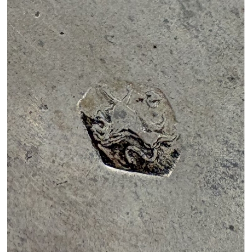 470 - An early 19th Century Dutch silver snuff box with carved MOP decoration to cover. Approx. 179 grams.... 