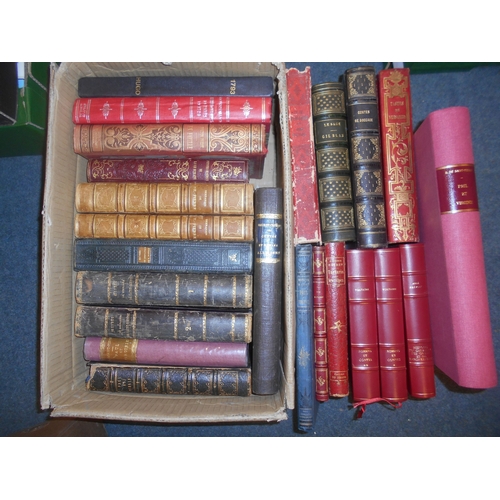 355 - BOOKS: OF FRENCH INTEREST: BINDINGS: 23 French bindings, mostly illustrated books. Est. £60 - £80.