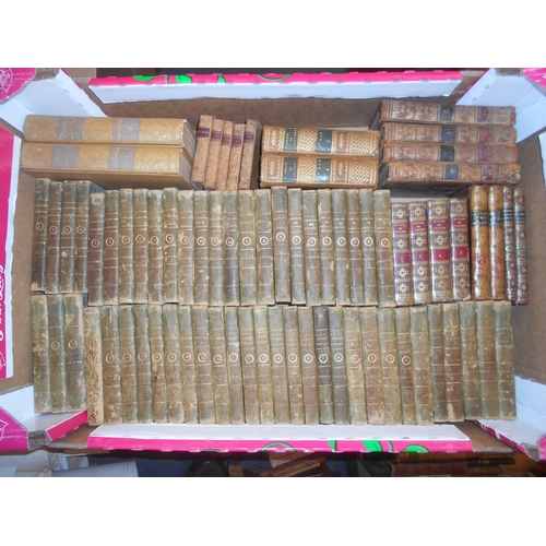 358 - BOOKS: OF FRENCH INTEREST: VOLTAIRE Edition Stereotype c.1801-20, 54 vols. RACINE Oeuvres de Jean Ra... 