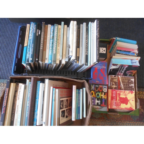 366 - BOOKS: OF PHOTOGRAPHY INTEREST: 3 boxes of various photography books. Est. £30 - £40.