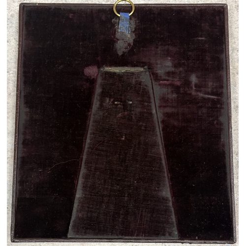 405 - A framed and glazed miniature portrait of a gentleman. Est. £40 - £60.