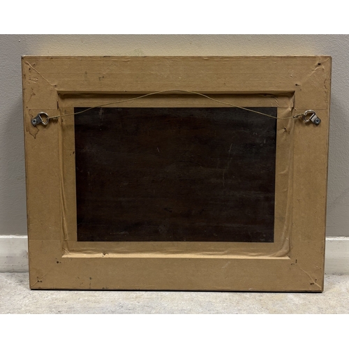445 - CHARLES MARTIN HARDIE R.S.A. (Scottish 1858-1916): A gilt framed oil on board depicting a huntsman o... 