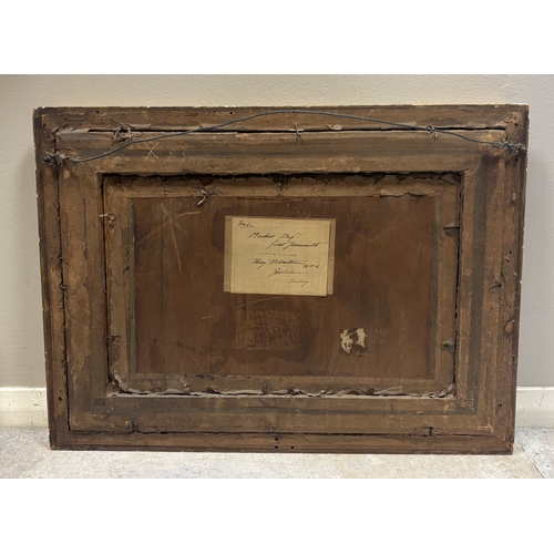 452 - PERCY ROBERTSON (British, 1869 - 1934): A gilt framed and glazed watercolour depicting a Victorian s... 