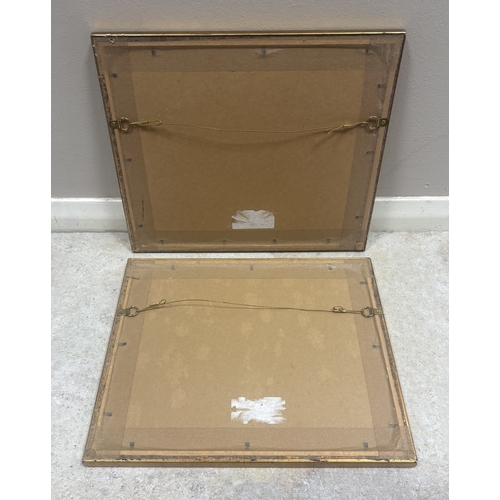 458 - ERNEST T POTTER: (British, fl. 1900 - 1910): A pair of gilt framed and glazed watercolours depicting... 