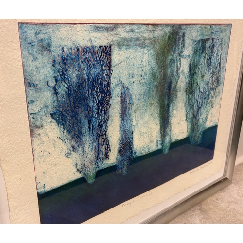 470 - BRENDA HORTON: (British): Two painted silver framed and glazed Artist Proofs entitled 'Magic Trees I... 
