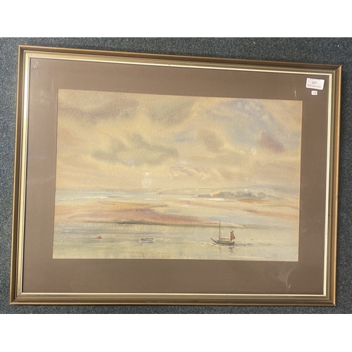 497 - MILES BALMFORD SHARP (British, 1897 - 1973): A pair of framed and glazed watercolours on paper depic... 